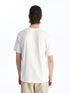LC Waikiki Crew Neck Short Sleeve Printed Combed Cotton Men's T-shirt